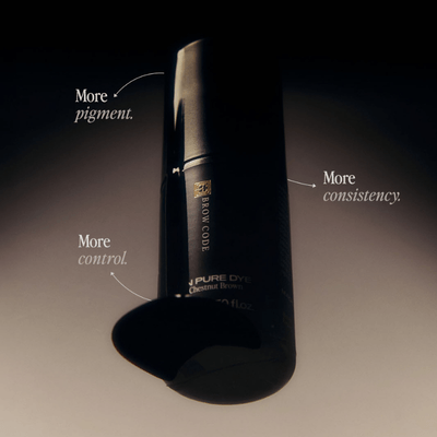 dark packaged product with moody background